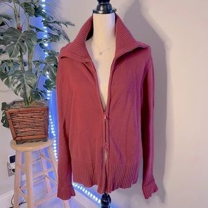 Vintage Women’s Dockers Double Zip Up Sweater Size XL
